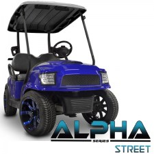 Club Car Precedent ALPHA Street Body Kit in Blue